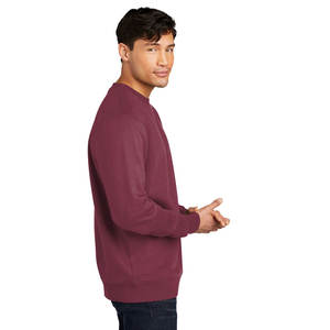 Sudaderas de Cuello Redondo Negras de Algodón al por Mayor, Nuevo Estilo, Cuello Redondo Básico, Mezcla de Algodón, Ajuste Holgado Informal, Sudaderas Rosas de Algodón - Product Image 6