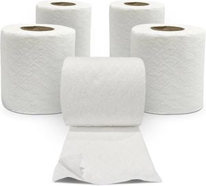 <b>Cheapest</b> Bathroom <b>Toilet</b> Tissue <b>Roll</b> Water Soluble Hygiene Paper 3 Layers 3ply <b>Toilet</b> Paper Bulk - Product Image 4