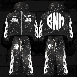 Survêtements coupe-vent baggy sur mesure pour femmes, survêtement léger et inspirant à fermeture éclair intégrale - Product Image 1