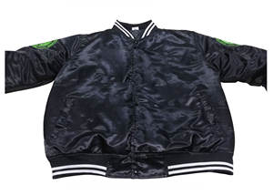 Meilleur prix hommes 100% polyester veste d'hiver personnalisé Premium col montant Letterman Streetwear doux chaud avant Logo Position - Product Image 3