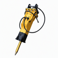 Marteau briseur hydraulique OEM pour excavatrice, idéal pour la rupture de roches et de béton dans les mines et les carrières
