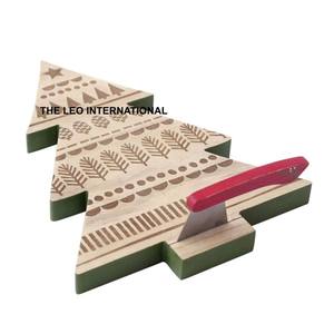 Ensemble de 3 plateaux de Noël en forme d'étoile créatifs, style fantaisie, très vendus, qualité supérieure, plateau de Noël de luxe - Product Image 4