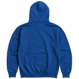 Phi Beta Sigma Fraternidad Letras griegas Sudadera con capucha azul real Jersey de lana Premium con bordado de chenilla blanca - Product Image 5