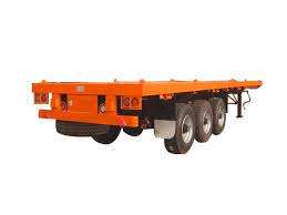 40 pieds à 3 essieux col de cygne châssis squelettique conteneur d'expédition semi-remorque de camion squelette remorque utilitaire de cargaison - Product Image 3