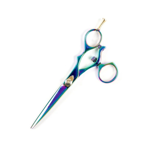 Meilleure vente Design prix de gros ciseaux de coiffeur de coiffure Pakistan fait en acier inoxydable lame droite pointe pointue - Product Image 1