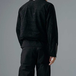 แจ็กเก็ตหนังสำหรับผู้ชายแบบปรับได้เสื้อแจ็คเก็ตหนังน้ำหนักเบาระบายอากาศได้ดีป้องกันการยับ - Product Image 4