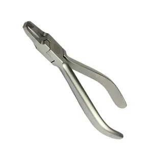 Orthodontische Roestvrijstalen Tc Tip Wolfraamcarbide Dentale Vogelsnaveltang Met Half Gouden Handvat Tandtang Instrument