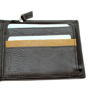 Portefeuille en cuir durable personnalisé, approvisionnement direct d'usine, vente chaude, portefeuilles en cuir légers pour hommes - Product Image 6