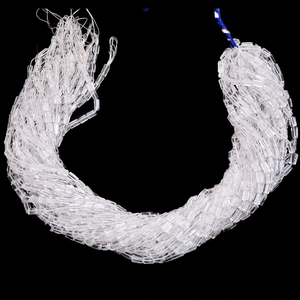 Perles en cristal de quartz AAA+ 4x7mm en forme de brique cubique, pierres semi-précieuses en cristal transparent naturel, perles tubulaires rares pour bijoux - Product Image 3