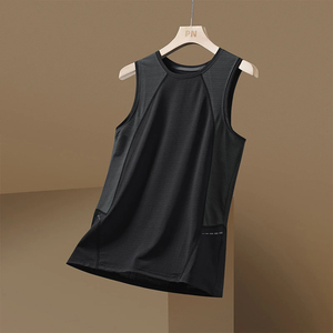 Simple Sports Running Tank Tops For <b>Men</b> Summer Casual Quick Dry 3D Printed Sleeveless Vest Loose Breathable Fitness Tees Tops - Product Image 3