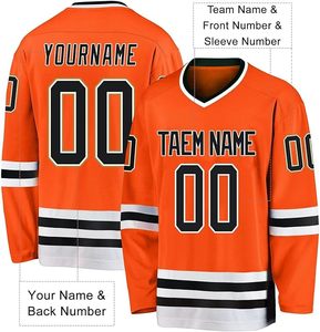 Maillot de Hockey sur Glace à Manches Longues à Séchage Rapide Impression par Sublimation Logo Vêtements de Hockey sur Glace Sport Maillots d'Entraînement de Hockey sur Glace - Product Image 6