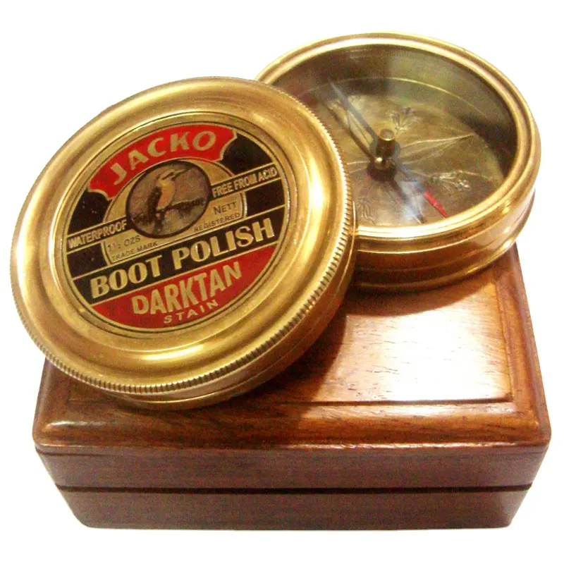 Lowest Prices Top Grade Brass Metal Made Compass with Customized Logo Designed & Case For Sale By Exporters