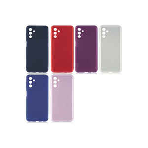 Coque de protection en silicone rouge premium SHRP pour Samsung Galaxy A13 5G, finition givrée spéciale, étuis pour téléphones portables Plus - Product Image 4