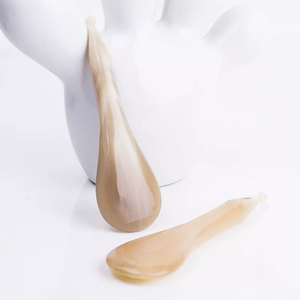 100% corne de buffle naturelle outil facial Gua Sha grattage outil de Massage beauté soins de santé produits corne outil de massage - Product Image 2