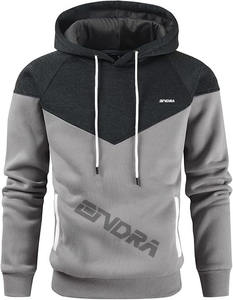 Ondra เสื้อสเวตเตอร์มีฮู้ดผู้ชาย, เสื้อแฟชั่นแขนยาวผ้าฟลีซแบบสวมหัวมีเชือกรูดมีกระเป๋าแบบดิจิตอลสำหรับฤดูหนาว - Product Image 1