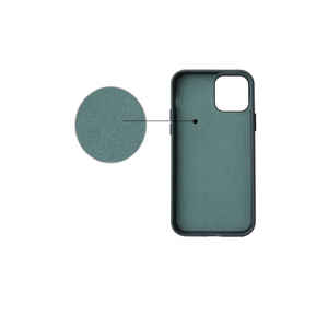 Coque en silicone anti-traces de doigts bleu marine de qualité supérieure Netzy SAFA Eyzi Series pour iPhone 13 Mini, protection arrière rectangulaire - Product Image 6