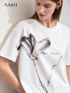 Camisetas de verano para mujer, camisetas de manga corta para mujer, cuello redondo, Color sólido, ropa de moda para mujer, camiseta informal con cuello simulado, camiseta suave de gran tamaño - Product Image 4