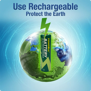 Yohcell AA <span class=keywords><strong>1</strong></span>.2V <span class=keywords><strong>Nimh</strong></span> pin có thể sạc lại <span class=keywords><strong>4</strong></span> gói LR6 No.5 cho đèn pin đồ chơi và người tiêu dùng điện tử - Product Image 6