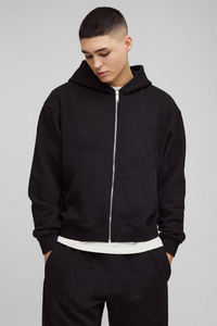 ชุดวอร์ม100% แบบรูดซิปสำหรับผู้ชายกางเกงผ้าฝ้ายพิมพ์ลายพัฟพร้อมซิปใหม่ล่าสุดฤดูหนาว - Product Image 6