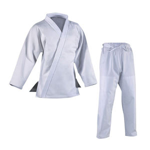Uniforme de Karate de Artes Marciales de Alta Calidad, Logotipo Personalizado, Tela de Algodón, Traje de Karate para Entrenamiento de Combate - Product Image 3