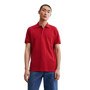 T-shirts Polo Homme en Coton Uni à Manches Courtes pour le Sport et le Golf, en Tissu Tricoté – Vente en Gros - Product Image 6