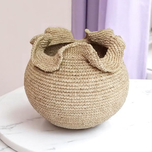 Gensil408 handmade <span class=keywords><strong>sisal</strong></span> Thùng giỏ một bền sinh thái rilly Giải pháp lưu trữ cho nhà của bạn hoặc văn phòng - Product Image 2