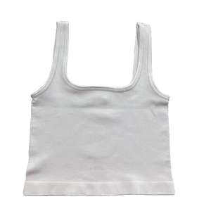 เสื้อกล้ามออกกำลังกายผู้หญิงสำหรับฤดูร้อน แห้งเร็ว ระบายอากาศดี สวมใส่สบาย พร้อมโลโก้สั่งทำพิเศษ ผลิตจากใยฝ้ายผสมใยไผ่ - Product Image 2