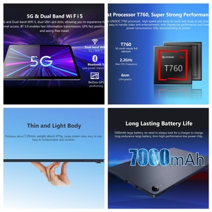 Nhà Máy Odm 5G Android Máy Tính Bảng Ram4GB + ROM 128GB 10.95Inch Dễ Dàng Cảm Ứng Kép Sim Thẻ Tablet <span class=keywords><strong>PC</strong></span> Cho Giáo Dục Kinh Doanh - Product Image 2