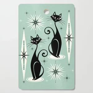 Planche à découper en bois émaillé et imprimée, finition personnalisée, nouveau look unique, avec impression autocollante et travail émaillé - Product Image 1