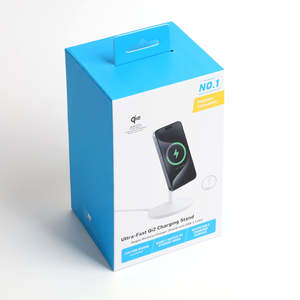 Custom Magnetic Closure Charger <b>Box</b> UL Certified <b>Drop</b>-Proof Design with Clear Window for Charger & Cable Packaging - Product Image 6