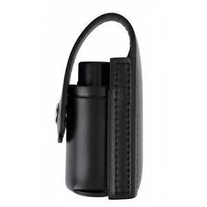 Compact Pepper Spray Holder Leather <b>Keyring</b> Self Defense Safety Spray Pouch For Sale made in Pakistan - Product Image 3