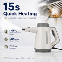 1500W 1.5 Bar 400ml 30g/min 105C Steam 15s Heat-Up voiture maison nettoyeur vapeur a main nettoyeur a vapeur