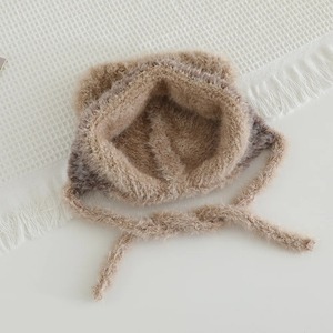 Bonnet d'hiver pour enfants, coupe-vent, anti-froid, en polaire tricoté, pour garçons et filles, avec oreilles de chat, design pour l'extérieur, la plage, décontracté, bébé - Product Image 5