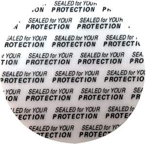 Tapón de Botella Blanco con Forro Sensible a la Presión, Antiderrames, Entrega Rápida, Botellas con Etiqueta Personalizada, Logotipo, Fabricante Sam Lan Vietnam - Product Image 1