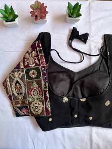 Nueva Georgette de imitación de excelente calidad con hilo y blusa de trabajo de secuencia Fabricante de moda para mujer - Product Image 3