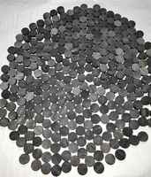 Boutons en corne de buffle naturelle de haute qualité de R M INTERNATIONAL, couleur naturelle, religieux, bruts, 12mm-31mm, faits à la main, écologiques