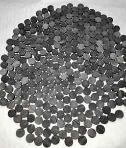 R M INTERNATIONAL's High Quality <b>Black</b> Buffalo Horn Button Blanks Exquisite Natural Crafts Exported Best Raw Technique Blanks - Product Image 2