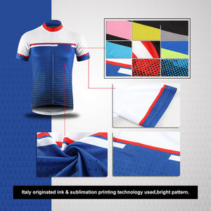 Vente en gros de maillot de cyclisme de course de haute qualité pour adultes vêtements de sport extensibles respirants maillot de descente de VTT coupe-vent - Product Image 3