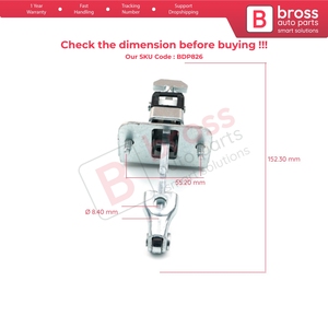 สายรัดจำกัดการเปิดประตูหน้า BDP826 สำหรับ C4 Picasso MK1 Grand ปี 2006-2013 รุ่น 9181K3 - Product Image 5
