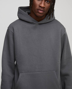 Sweat à capuche de haute qualité pour le basketball, style streetwear urbain, coupe ample, avec patch brodé appliqué, taille américaine - Product Image 2