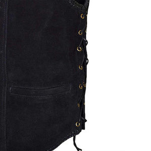 OEM Customizable Stylish Outwear Best Selling Top Quality Leather <b>Waistcoat</b> With Warm <b>Heated</b> And Windproof Genuine Leather Vest - Product Image 5