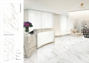 Grey Willan 9mm 800x1600mm Polished Porcelain Tiles for UK Africa Decor - Product Image 6