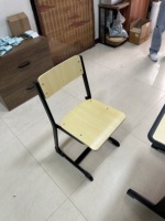 Meubles scolaires, bureau et chaise individuels pour enfants, ensemble de table et de chaise scolaire pour les élèves, salle de classe
