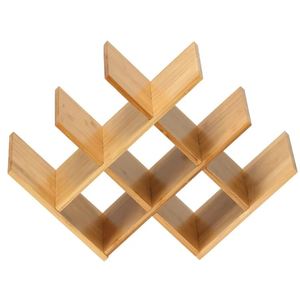 Support de rangement de bouteille de vin de style industriel pour cuisine décoration de la maison table à manger champagne vin présentoir support bar - Product Image 3