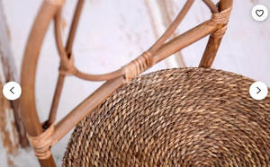 Rattan and Wicker Chair for <b>Newborn</b> <b>Photography</b> <b>Prop</b>, High Quality Handmade <b>Prop</b> - Product Image 2