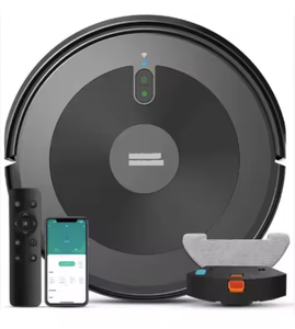 NUEVA Aspiradora Robótica con 2500Pa de Succión Potente, Sin Enredos, Control por Alexa/Aplicación y Programación de Limpieza - Product Image 1