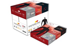 Papier pour copieur (papier pour copieur Paperline, A4, 80 GSM, 500 feuilles) Papier Paperline A4 | Paperline Gold A4 Copy Paper 80gsm - Product Image 3