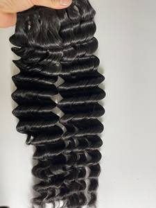 Doble dibujado virgen brasileño Fumi Pixie rizado/Pissy rizado cabello humano tejido paquetes de cabello crudo - Product Image 5