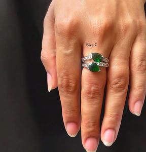 Impresionante anillo de dedo hermoso de moda elegante anillo de moda para mujeres y niñas anillo de dedo elegante para fiesta y boda - Product Image 6