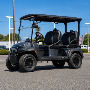 Affordable Multi-purpose Electric Golf Cart with Truck Bed Cargo <b>Box</b> Cargo Area 4-wheel Golf Course Work Vehicle - Product Image 1